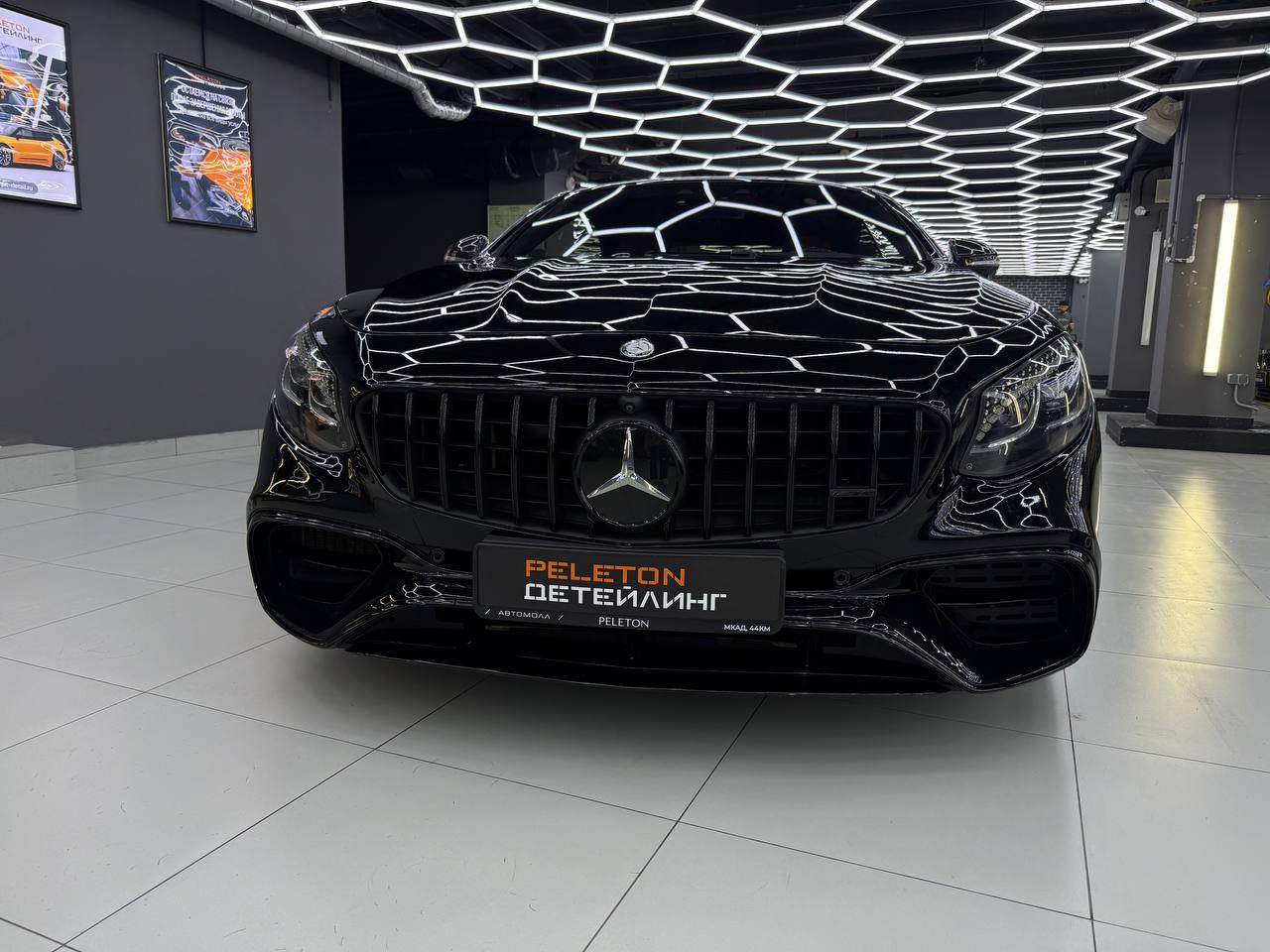 Бронирование лобового стекла Mercedes-AMG S63: защита на уровне автомобиля